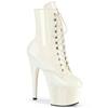 Pleaser - ADORE1020 Plattformstiefel - Gebrochenes Weiß Product image
